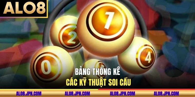 Bảng thống kê các kỹ thuật soi cầu