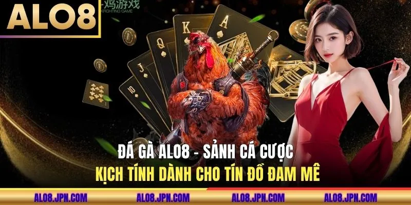 Đá Gà ALO8 - Sảnh Cá Cược Kịch Tính Dành Cho Tín Đồ Đam Mê