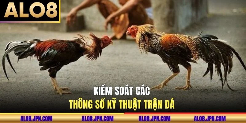 Kiểm soát các thông số kỹ thuật trận đá