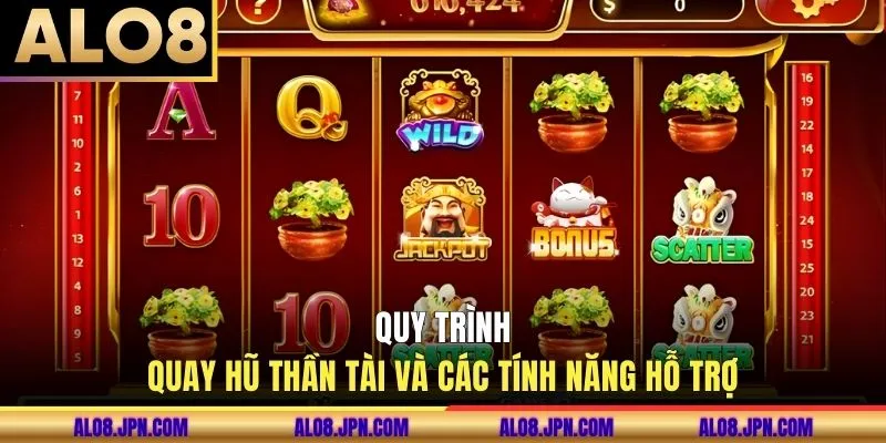 Quy trình quay hũ Thần Tài và các tính năng hỗ trợ